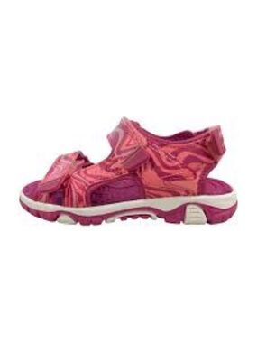 Eddie Bauer Big Girl's Adjustable Strap Jordan River Pink Sandals Size 12 US!